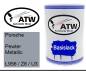 Preview: Porsche, Pewter Metallic, L956 / Z8 / U3: 500ml Lackdose, von ATW Autoteile West.